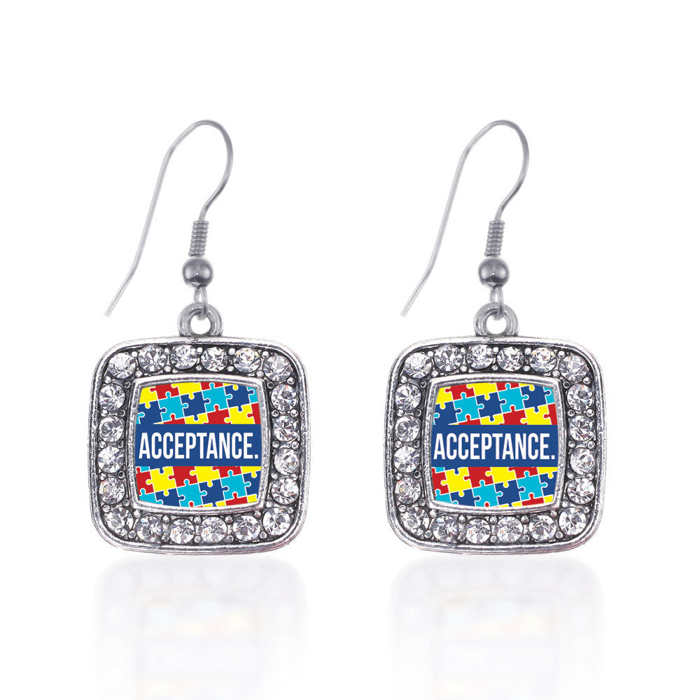 Autism Acceptance Square Charm