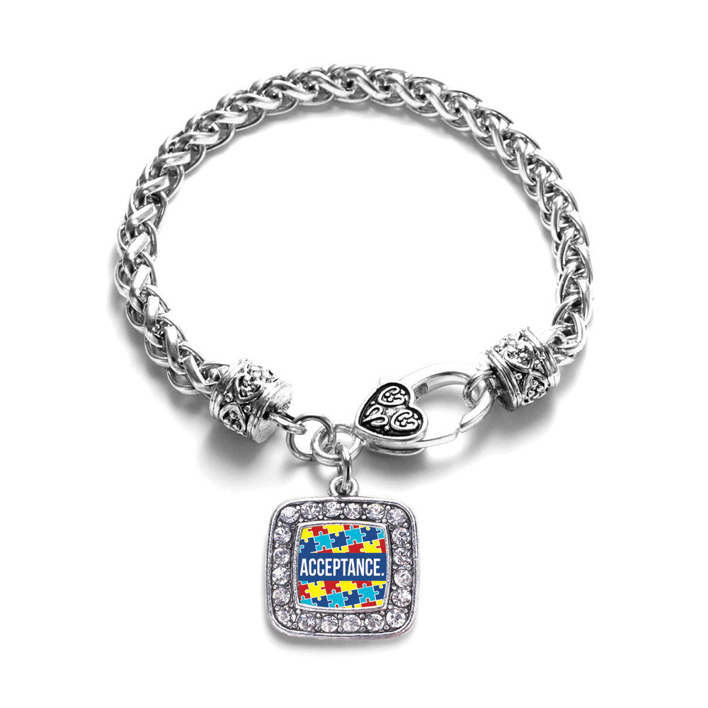 Autism Acceptance Square Charm