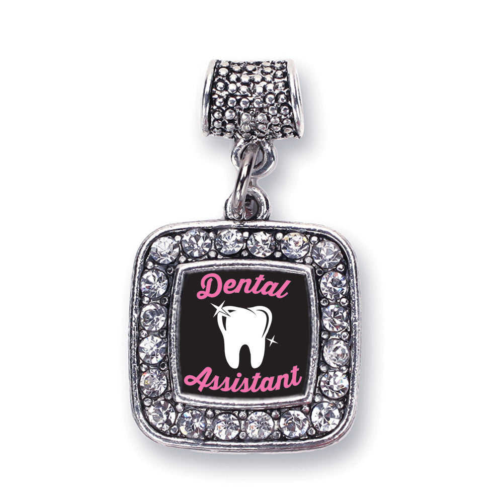Dental Assistant Square Charm