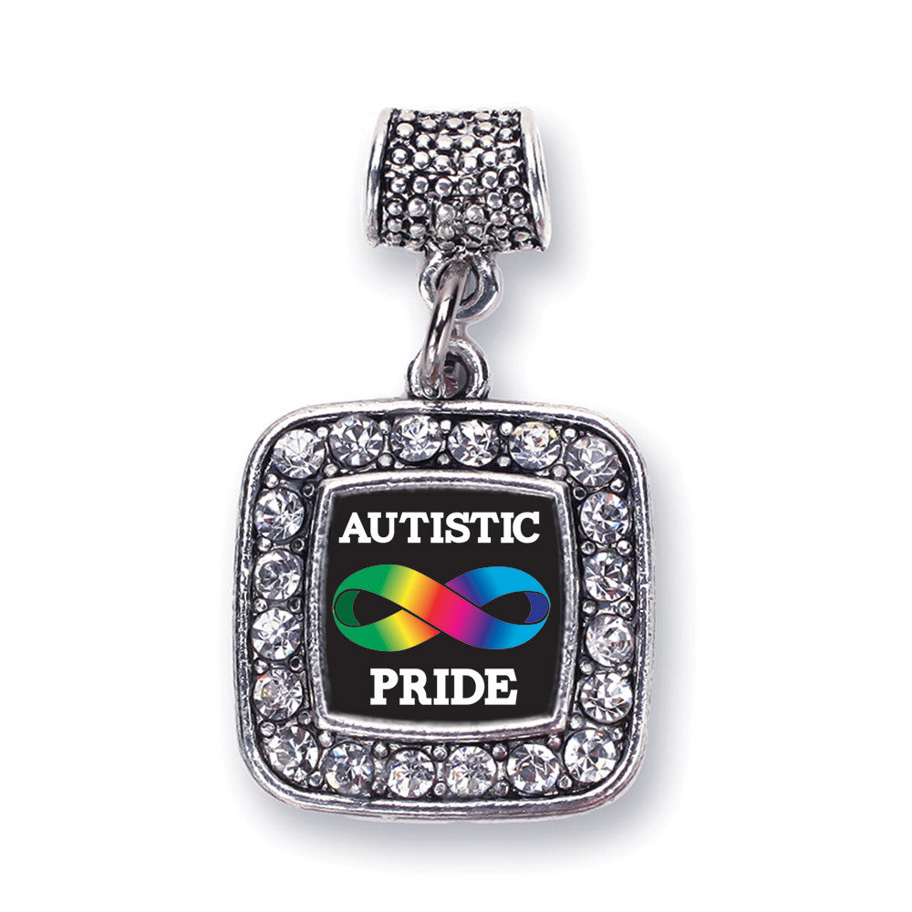 Autistic Pride Square Charm
