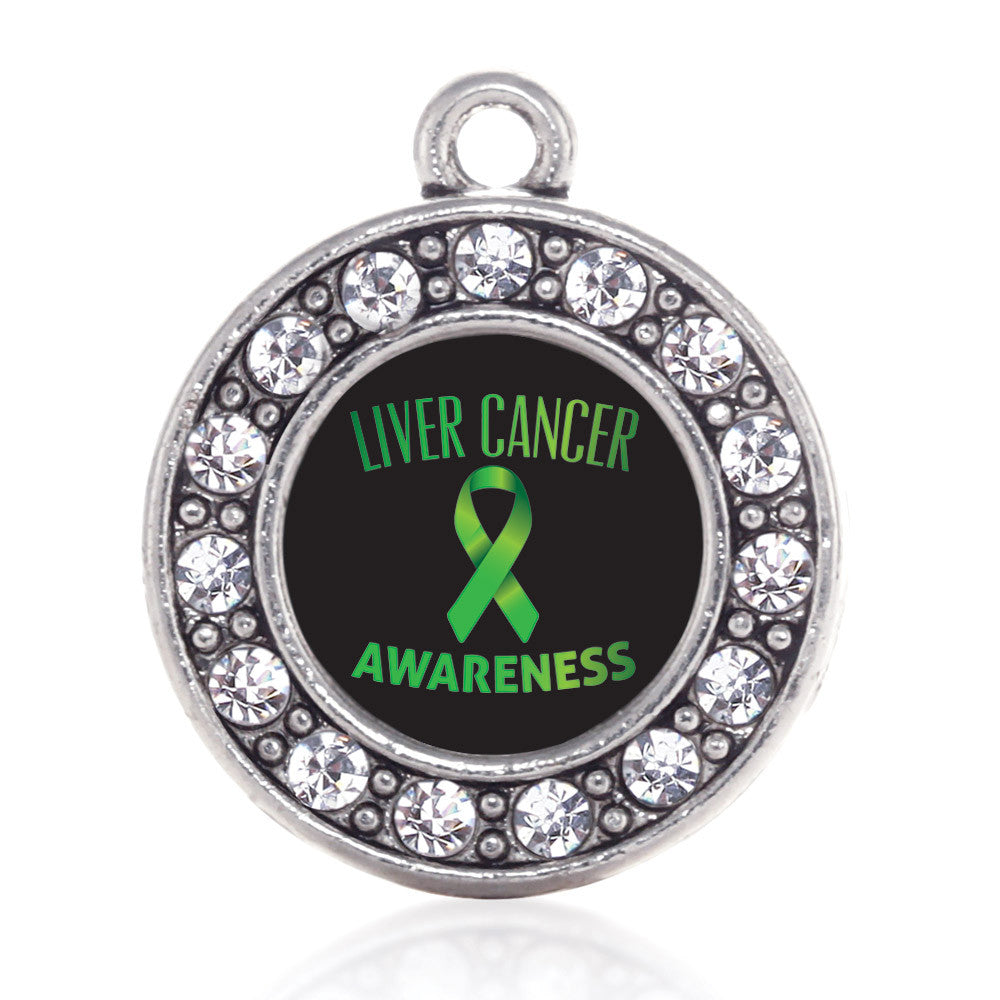 Liver Cancer Awareness  Circle Charm