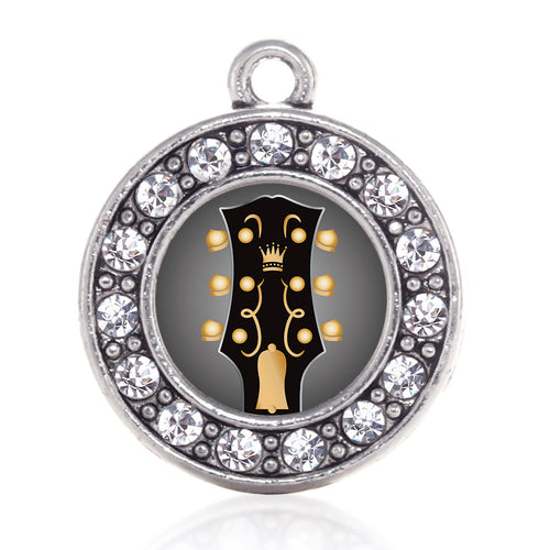Legendary Guitar Circle Charm