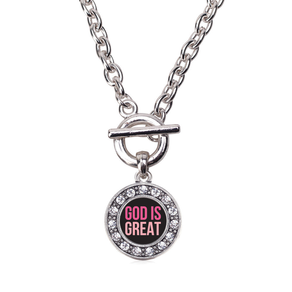 God Is Great Circle Charm
