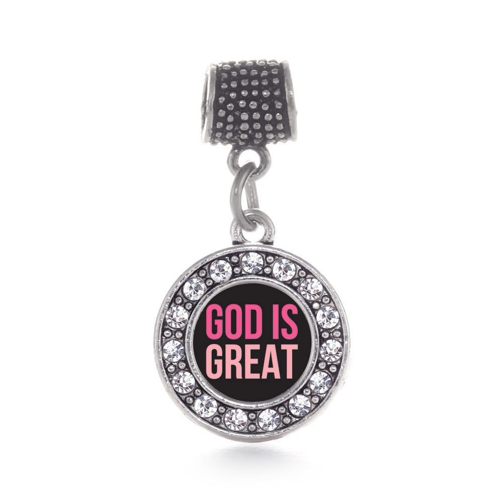 God Is Great Circle Charm
