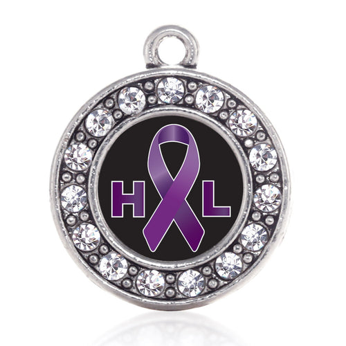 Hodgkin's Lymphoma Support Circle Charm