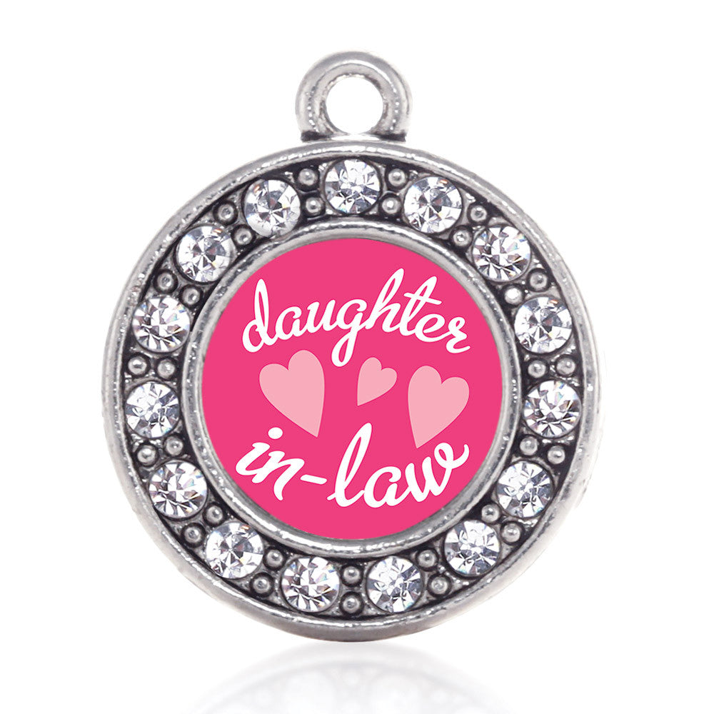 I Love My Daughter In Law Circle Charm