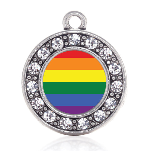 LGBT Pride Circle Charm