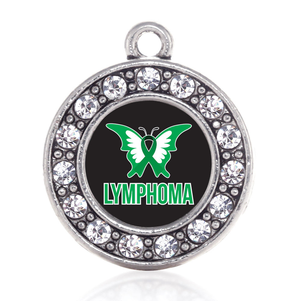 Lymphoma Support and Awareness Circle Charm