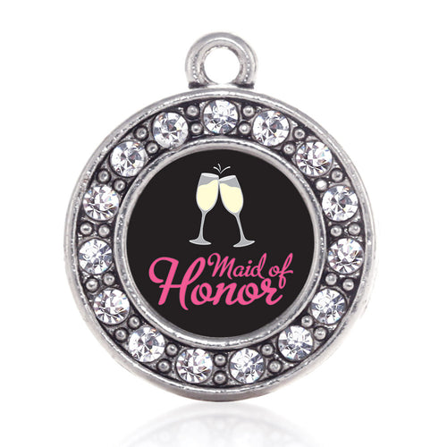 Maid Of Honor Circle Charm