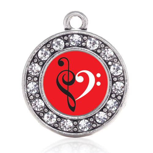 Music Is Love Circle Charm