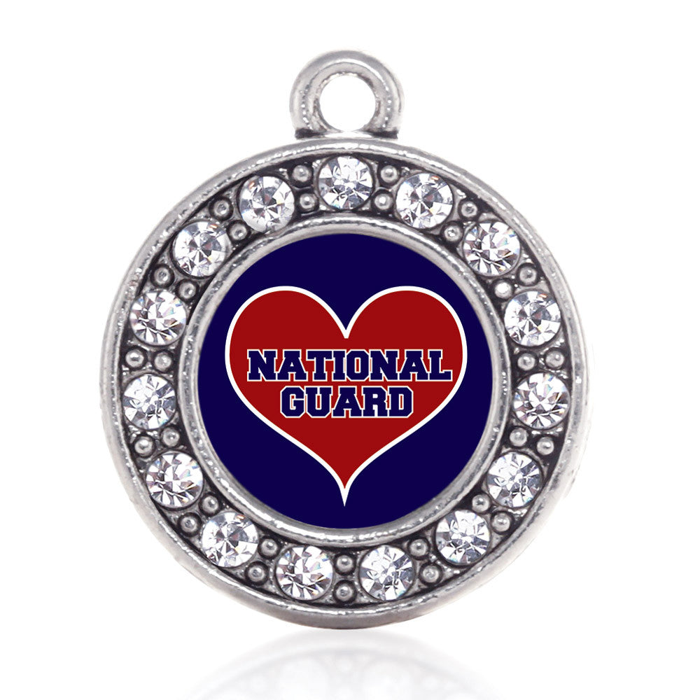 National Guard Circle Charm