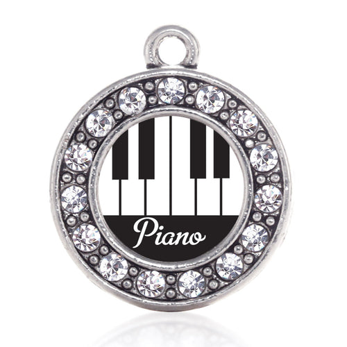 Piano Lovers Circle Charm