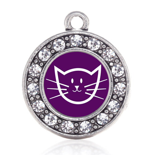 Pretty Kitty Circle Charm