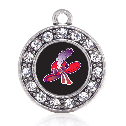 Red Hat Circle Charm