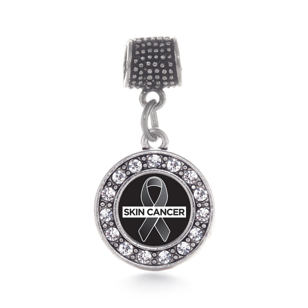 Skin Cancer Support Circle Charm