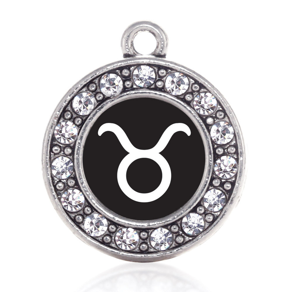 Taurus Zodiac Circle Charm