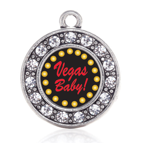 Vegas Baby Circle Charm