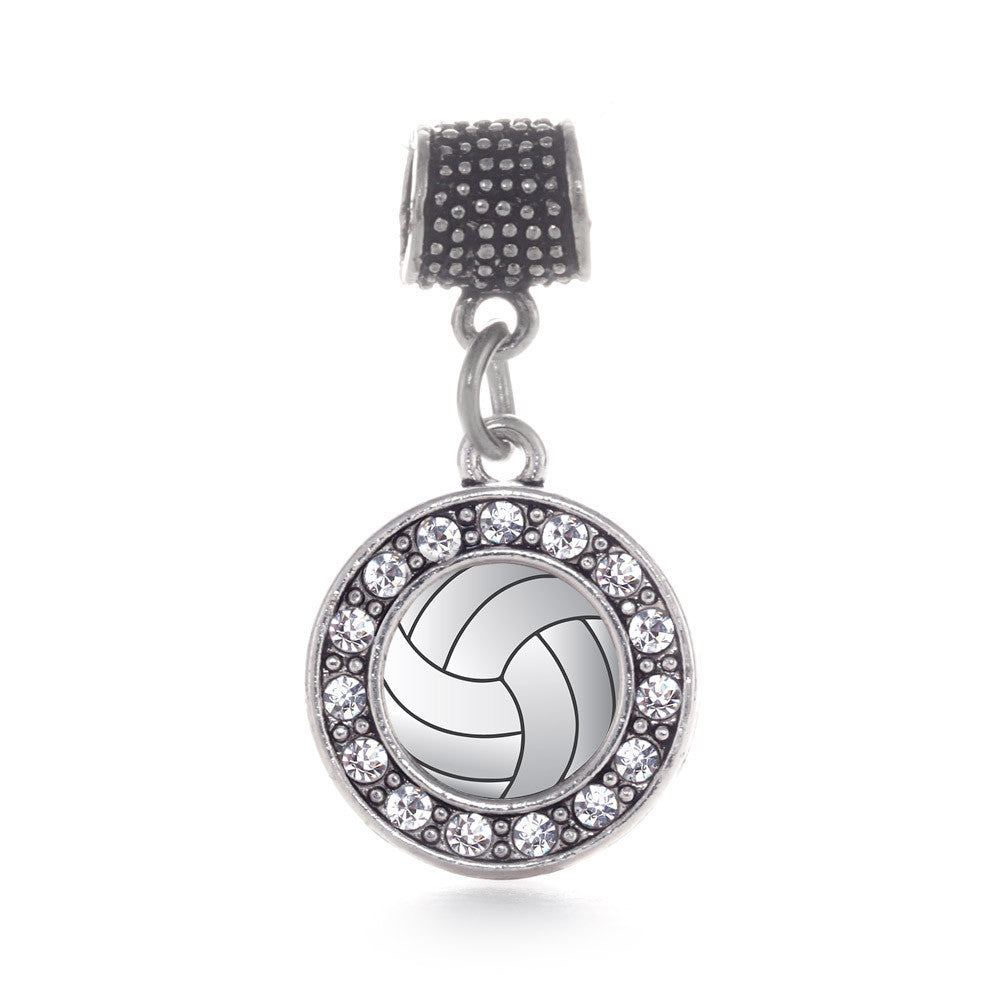 Volleyball Circle Charm