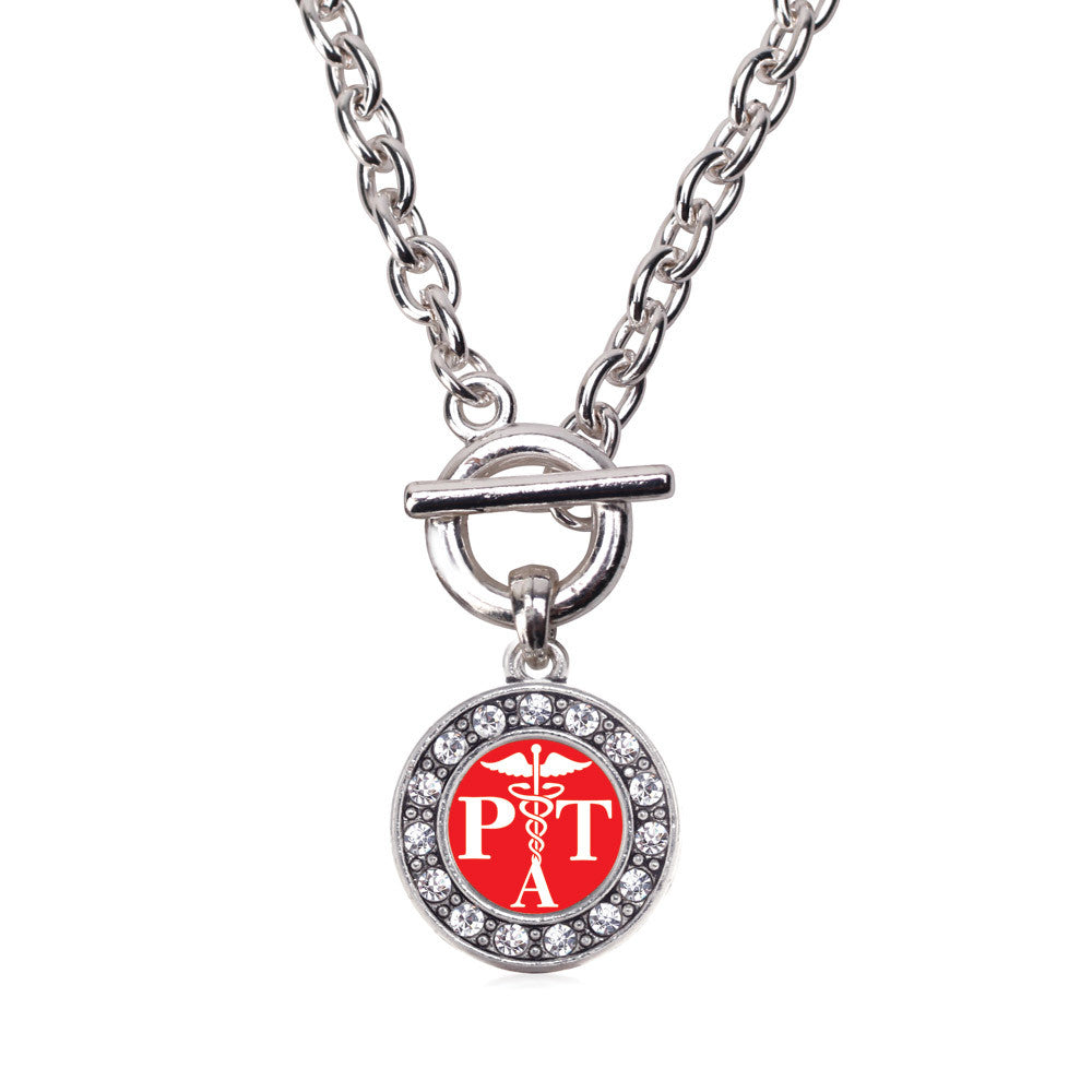 Physical Therapist Assistant Circle Charm