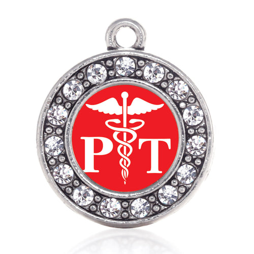 Physical Therapist Circle Charm