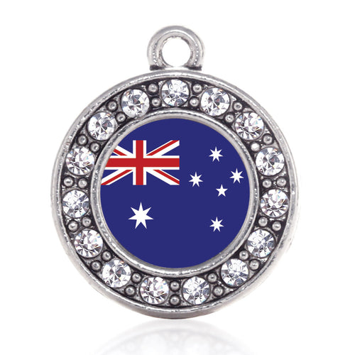 Australian Flag Circle Charm