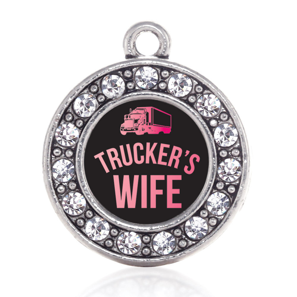 Trucker's Wife Circle Charm