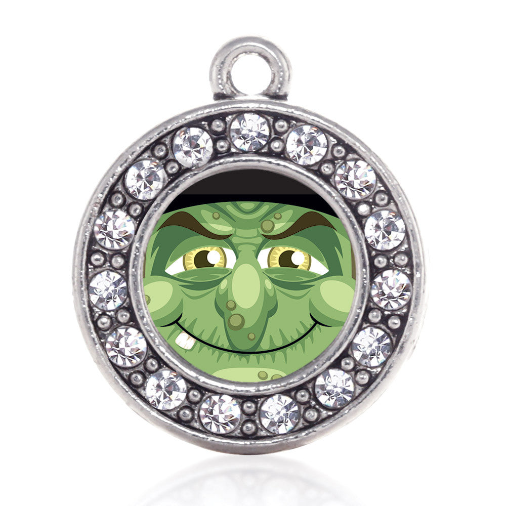 Witty Witch Circle Charm