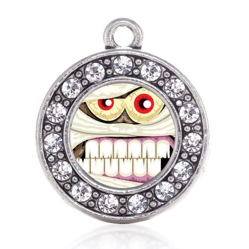 Angry Mummy Circle Charm