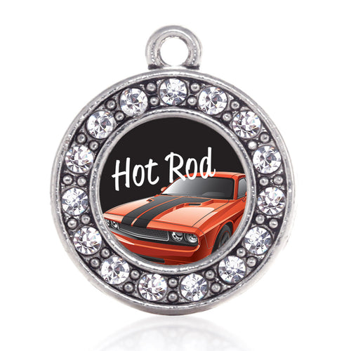Hot Rod Circle Charm