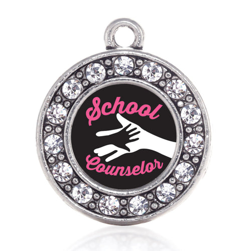 School Counselor Circle Charm