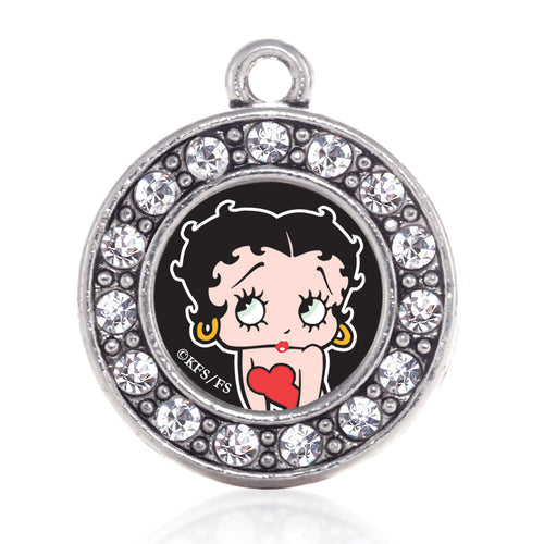 Betty Boop Circle Charm