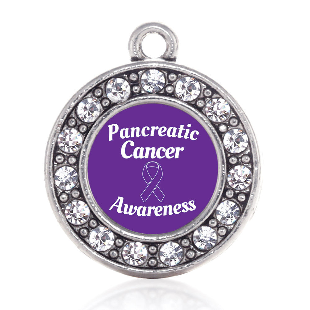 Pancreatic Cancer Awareness Circle Charm