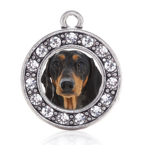 The Dachshund Circle Charm