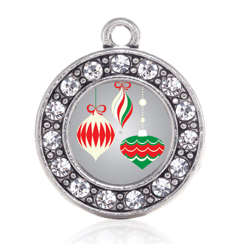 Holiday Ornaments Circle Charm
