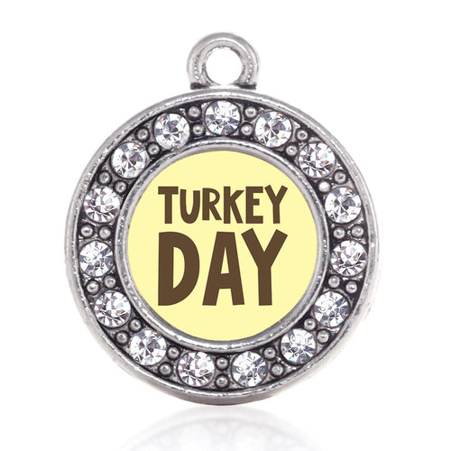 Turkey Day Circle Charm