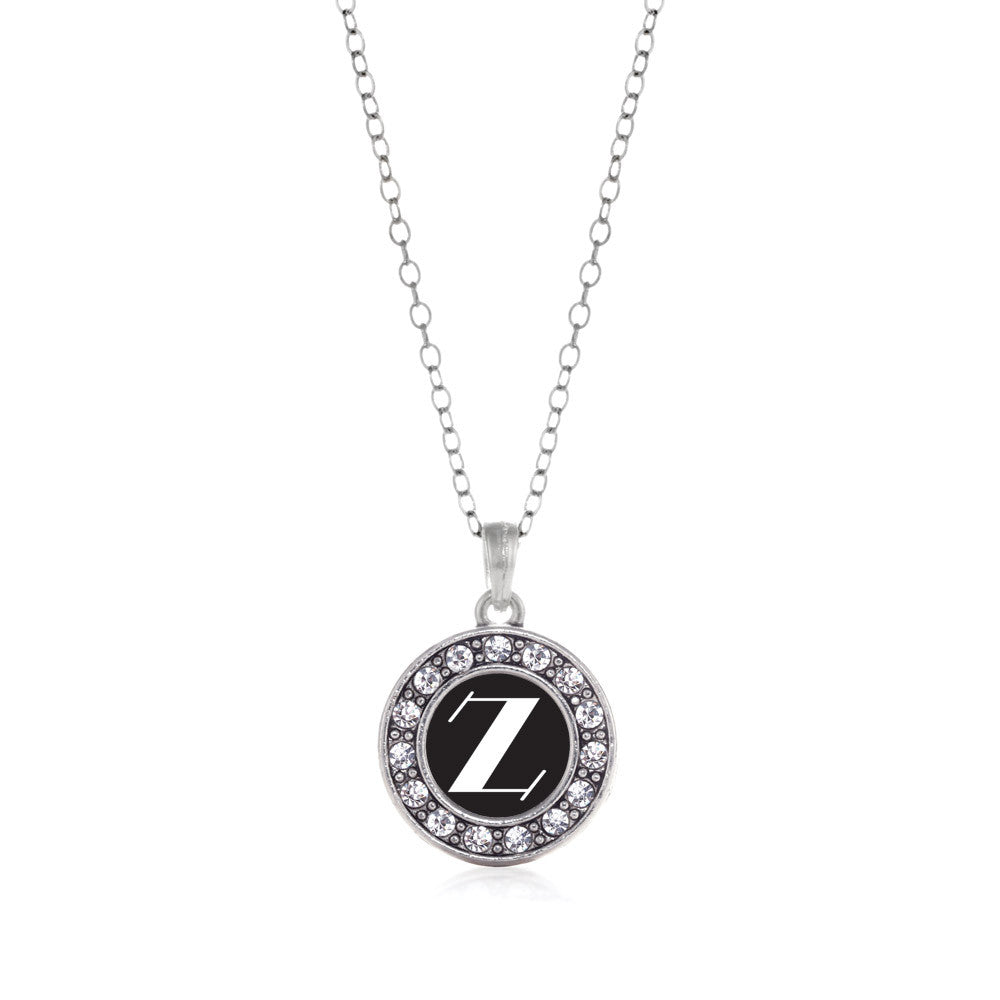 My Vintage Initials - Letter Z Circle Charm