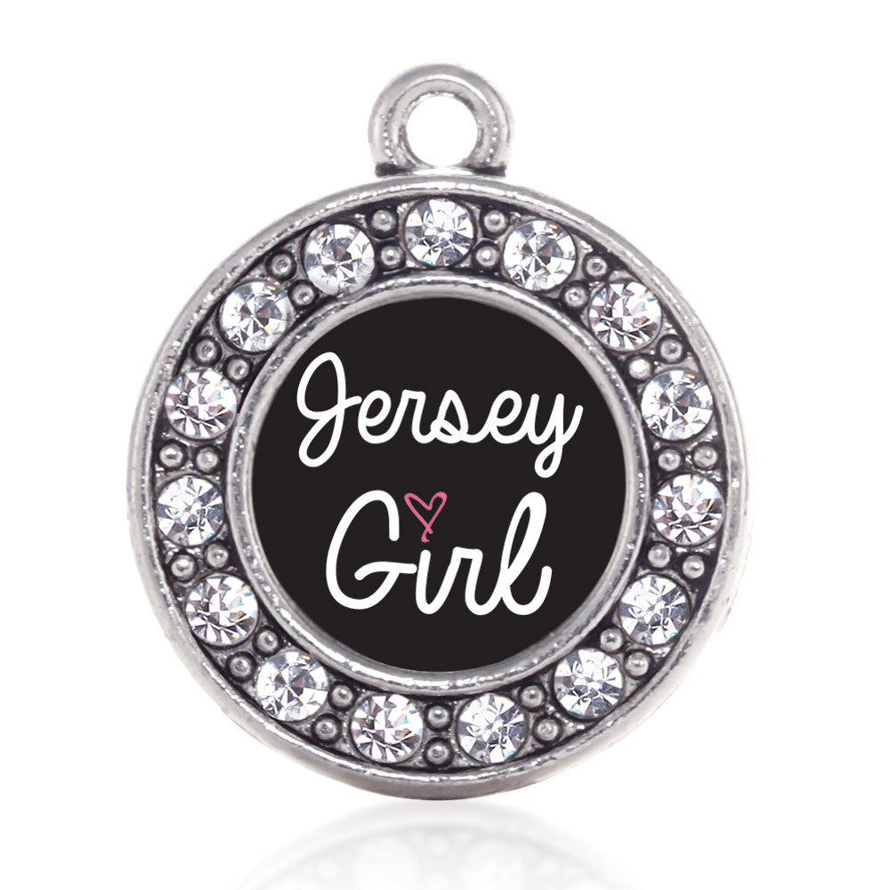 Jersey Girl Circle Charm