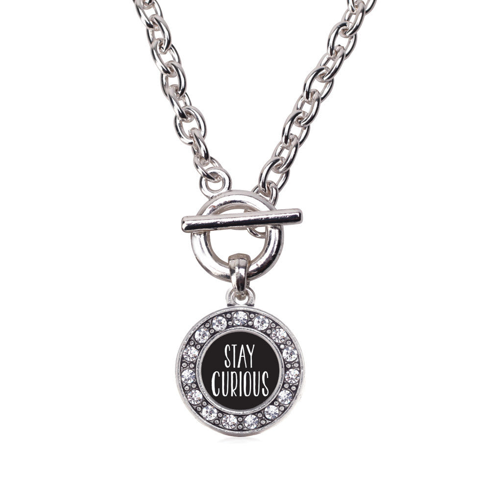 Stay Curious Circle Charm