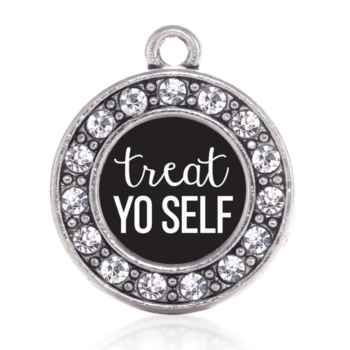 Treat Yo-self Circle Charm