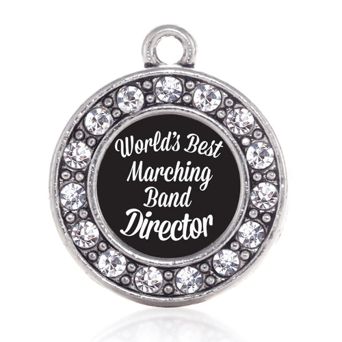 World's Best Marching Band Director Circle Charm