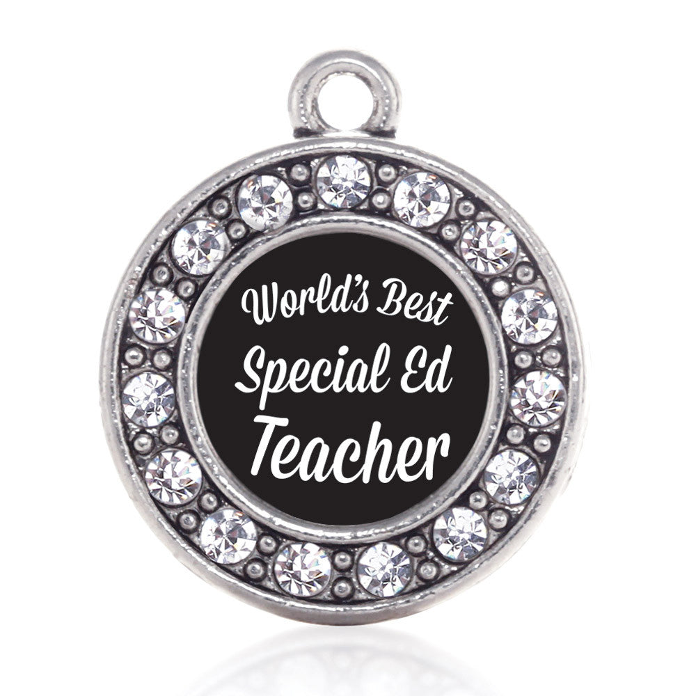 World's Best Special Ed Teacher Circle Charm