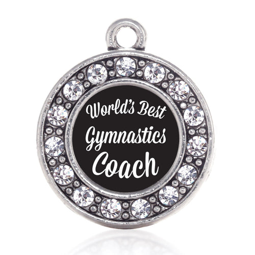 World's Best Gymnastics Coach Circle Charm