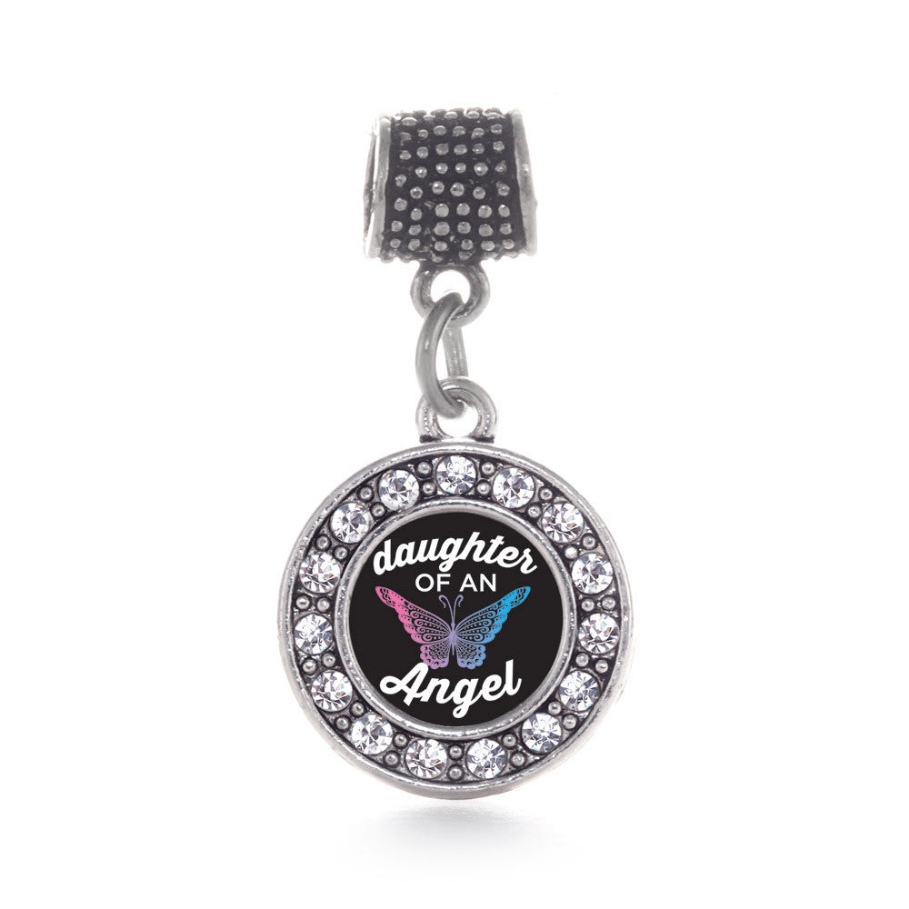 Daughter Of An Angel Circle Charm