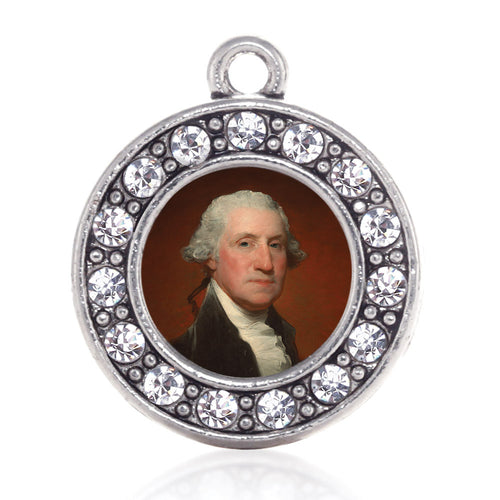 George Washington Circle Charm