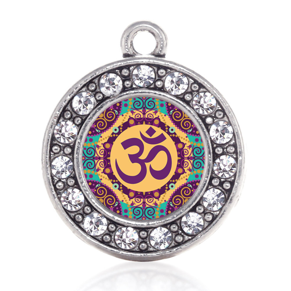 Mandala Ohm Circle Charm