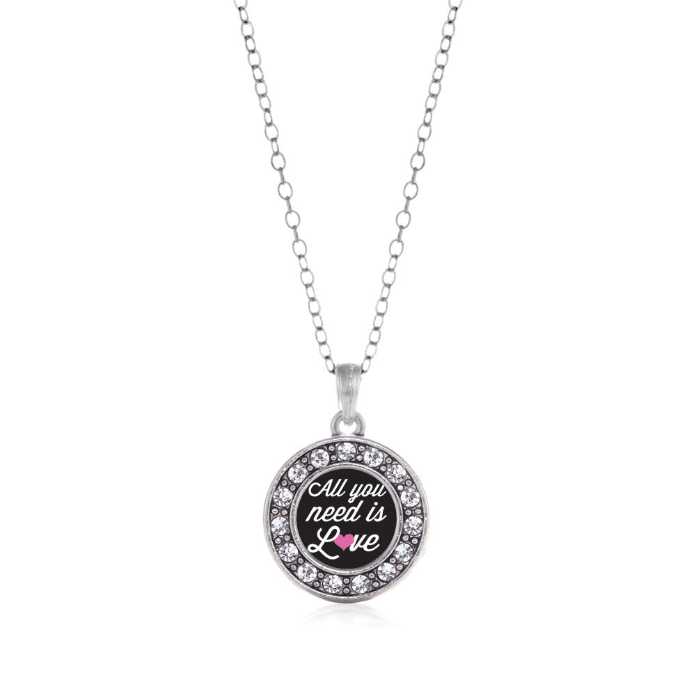 All You Need Is Love Circle Charm
