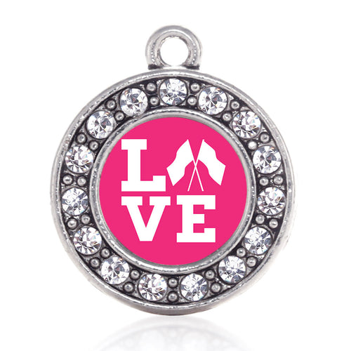 Color Guard Love Circle Charm