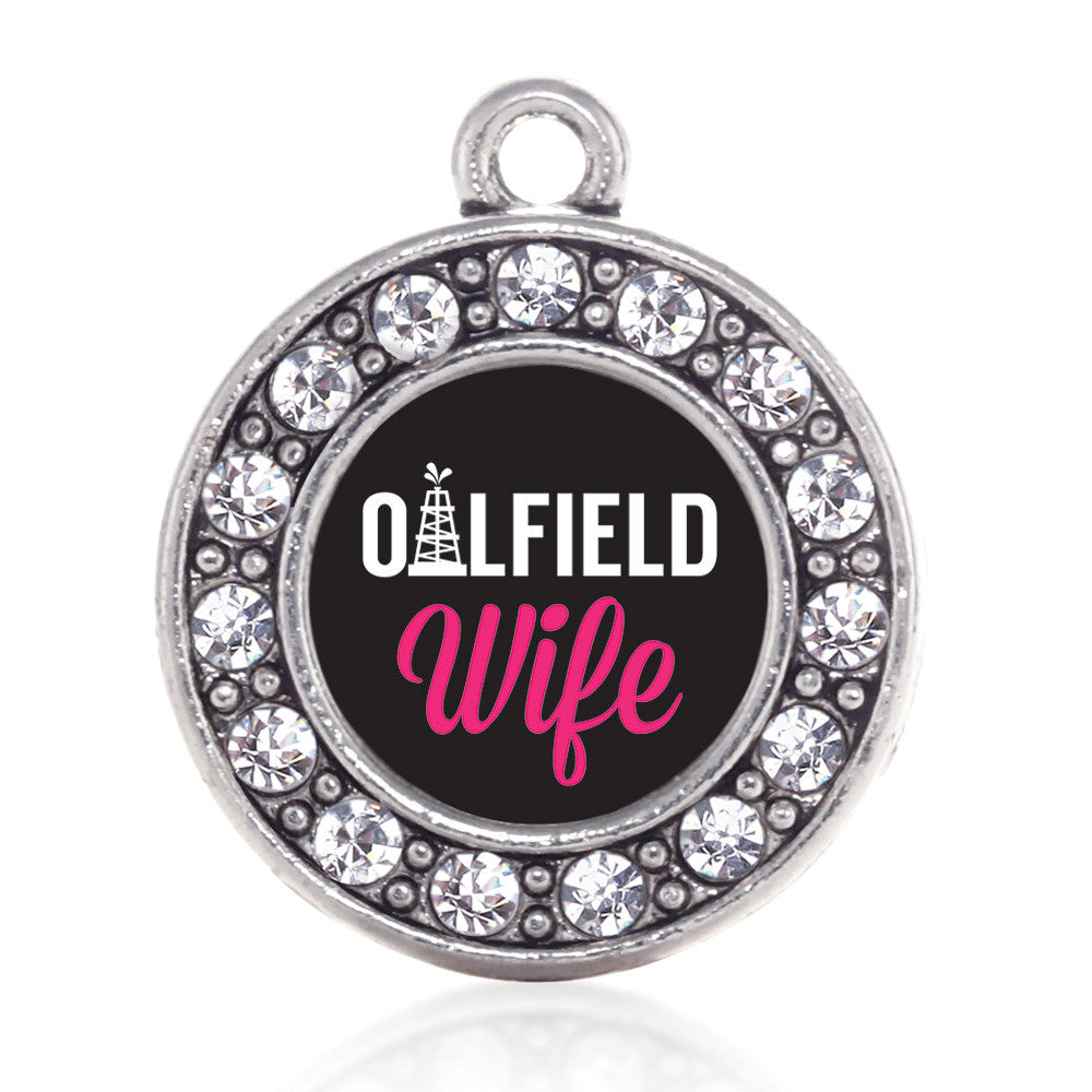 Oilfield Wife Circle Charm