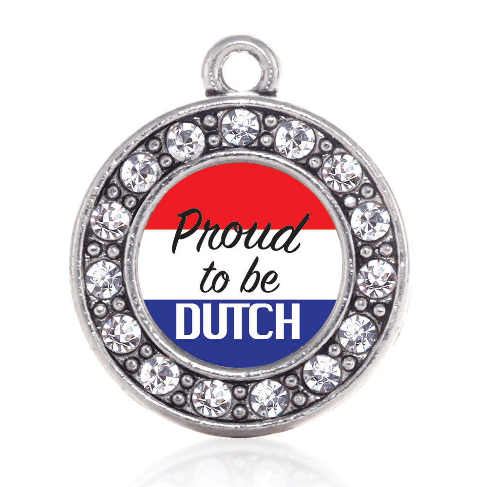 Proud to be Dutch  Circle Charm