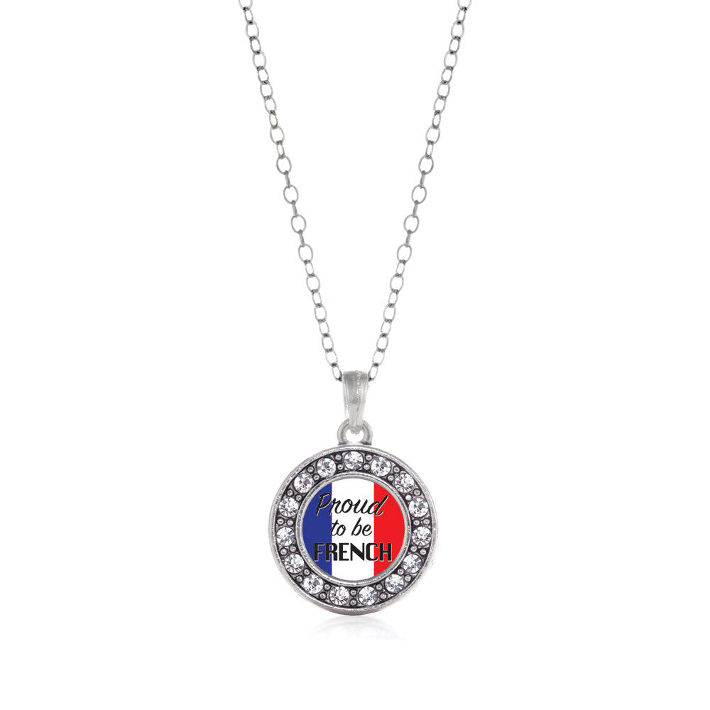 Proud to be French Circle Charm